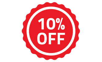 10% off